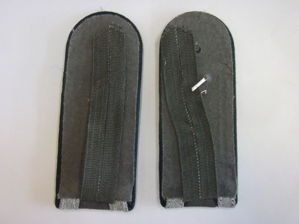Schulterklappen Rückwärtiger Dienste Offiziersschüler 3. Jahr S aus Metall, mit Schlaufen, Neu