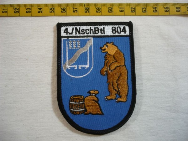 Verbandsabzeichen 4./Nachschub Bataillon 804