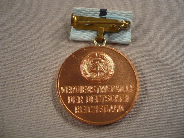 Medaille für Treue Dienste bei der Deutschen Reichsbahn in Bronze