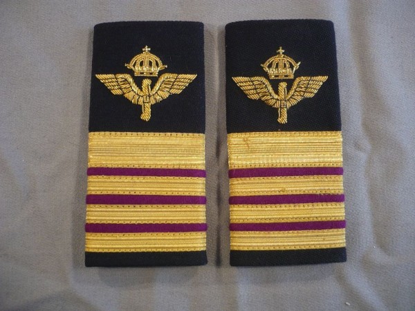 Rangschlaufen Oberst/ Överste/ Colonel Luftwaffe