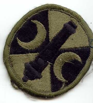 Armabzeichen 210th Field Arty Brigade, tarnfarben ( OD )