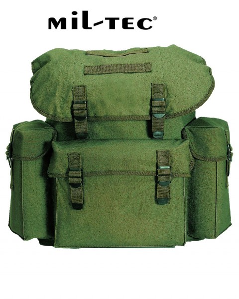 Rucksack, Import, oliv