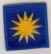 Armabzeichen 40th Infantry Division, bunt