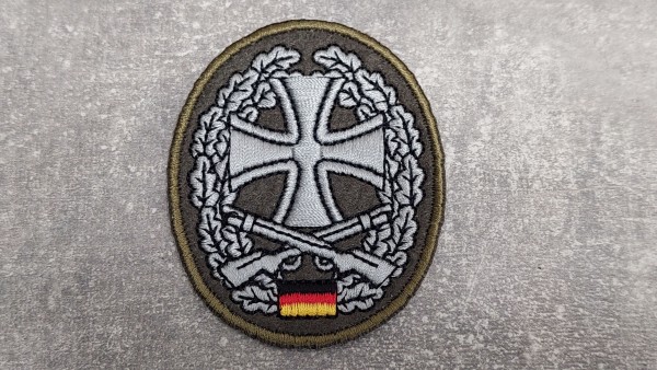 Bundeswehr Barettabzeichen Heimatschutz maschinengestickt nach TL