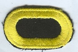 Brustabzeichen, Background Trimming, Oval, 1st Bn (Abn), 509th Infantry (SETAF), Co C (Pfdr), 509th Infantry ( 1st Aviation Bde)