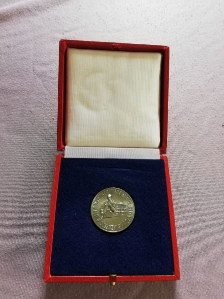 DDR Medaille Stasi Wachregiment Berlin Feliks Dzierzynski im Etui