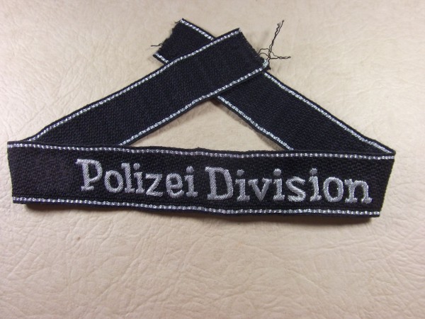 Ärmelband, XX- Polizei Division, Offizier 