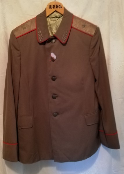 Jacke und Hose - Felduniform eines Generalsmajors der Armee - Biese in rot