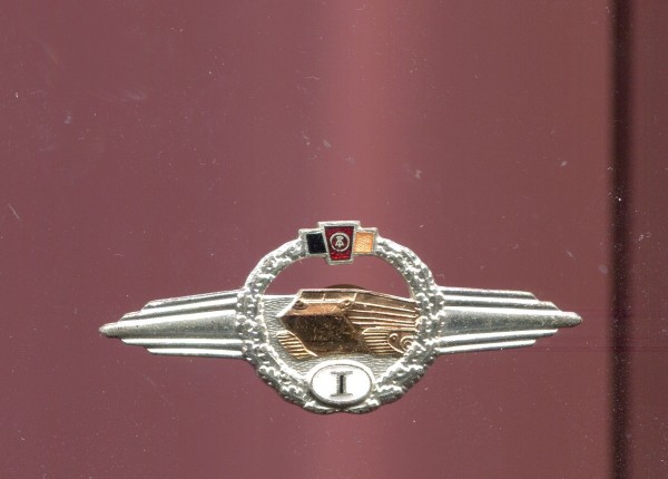 DDR Klassifizierungsabzeichen für Fahrer u. Kommandanten von Schwimmwagen Stufe I