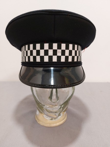 Polizei British Schirmmütze Metropolitan Police Grösse 56 - A.Kempf NEU