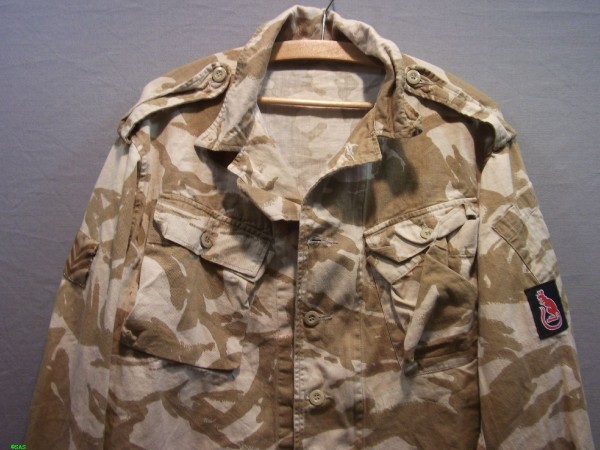 Jacke, Jacket Combat Tropical Desert DPM, #Größe 180-104- Größe 52#