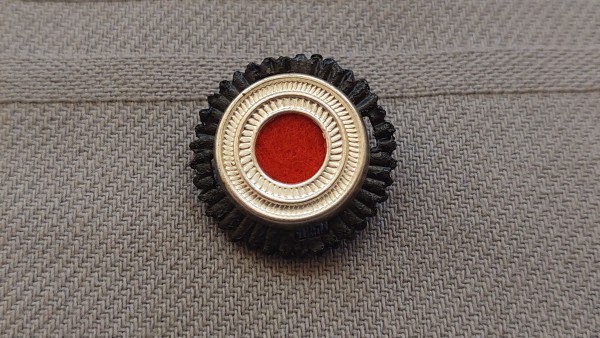 Kokarde schwarz-weiß-rot 20mm 2-teilig Original