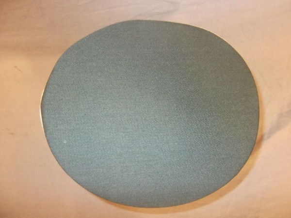 Schirmmütze, Offiziere, feldgrau, Trikot, Hersteller Erel, Lederschirm #Größe 60# #Waffenfarbe weiß#, ohne Abzeichen, Samtrand
