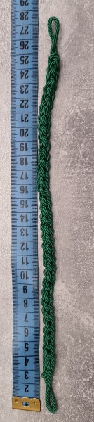 Pfeifenschnur, grün, 27,5 cm lang