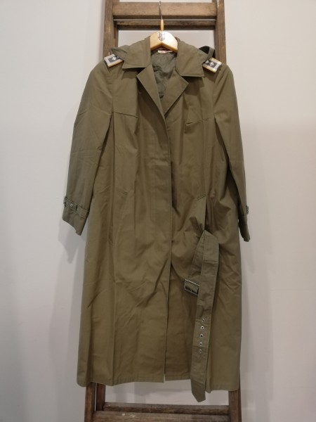 DDR Regenmantel Wettermantel NVA Größe m76 für Damen Original