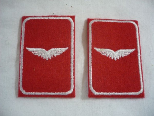 Kragenspiegel Feuerwehr der Bundesluftwaffe in den 50er Jahren