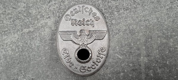 3.Reich Plakette Brustabzeichen Elbe-Seelotse