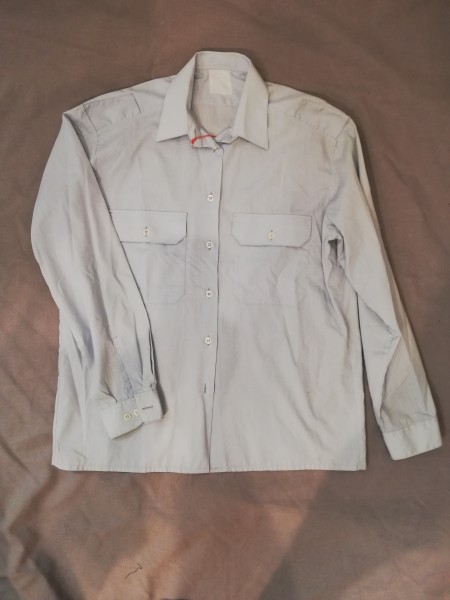 Bundeswehr Hemd Diensthemd hellblau Größe 40 Original