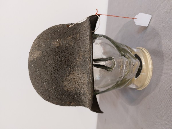 Wehrmacht Helm Stahlhelm M35 Bodenfund - Größe ca. Glockengröße 64