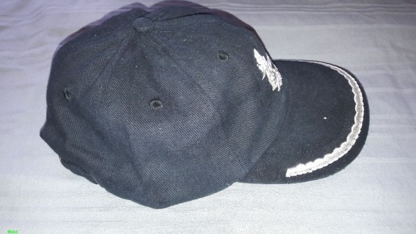 Baseballcap, Heer Mützenabzeichen, Leutnant alles handgestickt -SONDERPREIS-