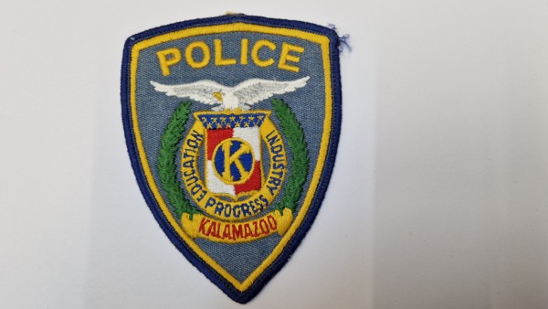Armabzeichen Police Kalamazoo Industry Progress Education