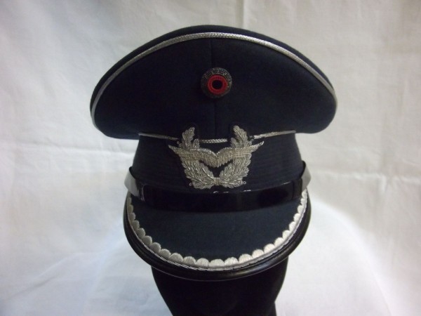 Bundeswehr Luftwaffe Schirmmütze für Offiziere (Leutnant bis Hauptmann) Größe 55