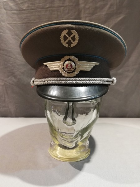 DDR Schirmmütze Offizier NVA Luftstreitkräfte Größe 58 hergestellt 1985