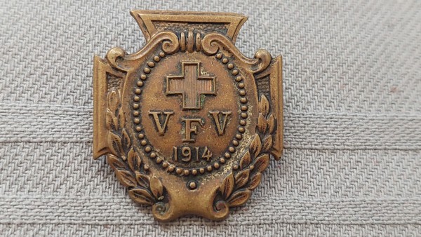 Abzeichen VFV 1914 Vaterländischer Frauen Verein vom Roten Kreuz