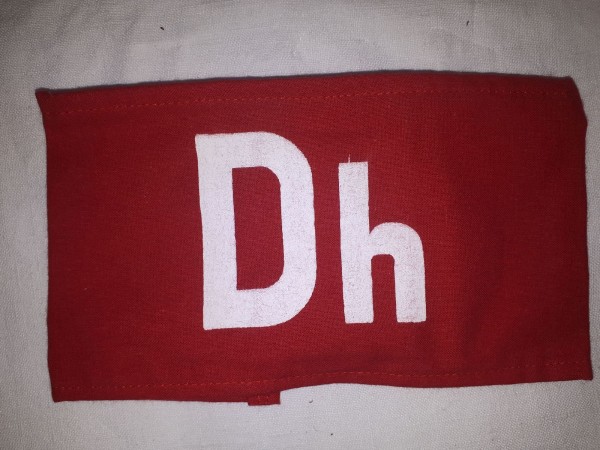 Armbinde Dh - Operativdiensthabender mit Gummi