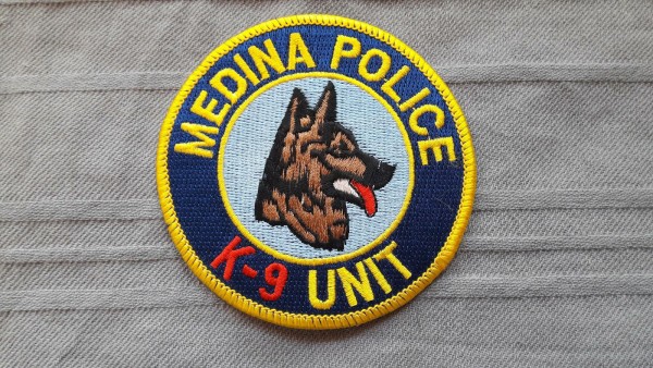 Armabzeichen Medina Police K-9 Unit Hundeführer