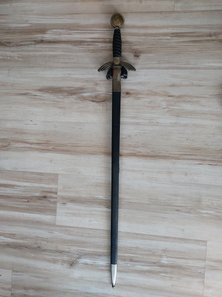 Wehrmacht Luftwaffe Fliegerschwert M35 mit Abnahme 8 - Hersteller Paul Weyersberg & Co