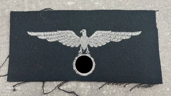 Armadler XX Offizier 1.Modell silber auf schwarz