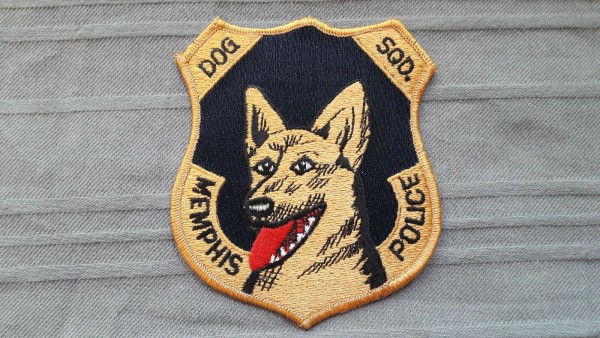 Armabzeichen Dog Sqd. Memphis Police Hundeführer