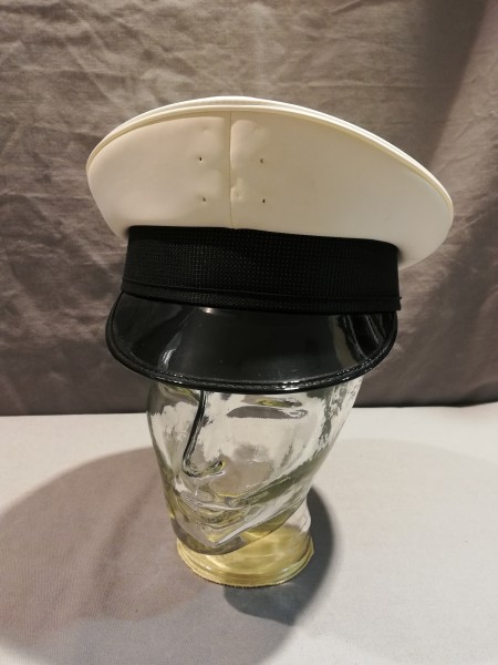 Polizei Rheinland-Pfalz Schirmmütze Neue Art mit weißem Deckel Grösse 55 - Muster Kempf