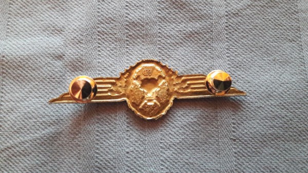 Tätigkeitsabzeichen, Bordeinsatzkräfte gold Metall