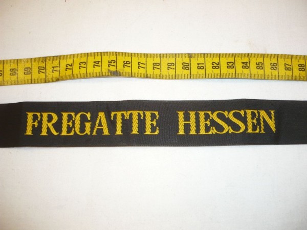 Mützenband, Fregatte Hessen