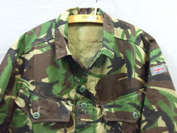 Jacke, Jacket Combat Lightweight Woodland DP, #Größe 160-88 - Größe 44#