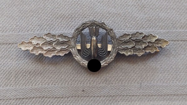 Frontflugspange für Kampfflieger der Luftwaffe in silber
