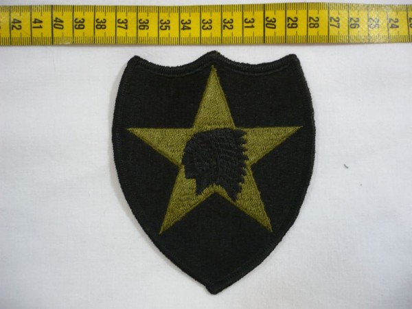 Armabzeichen 2nd Division, tarnfarben ( OD)