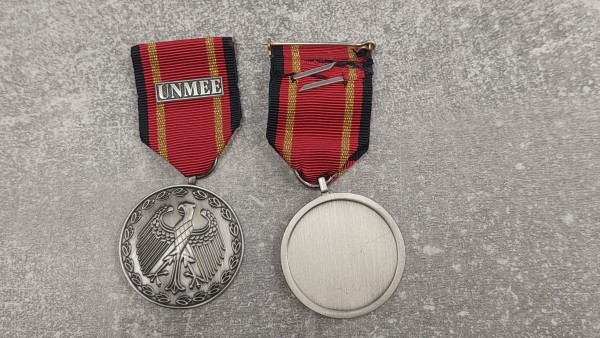 Bundeswehr Einsatzmedaille UNMEE in silber