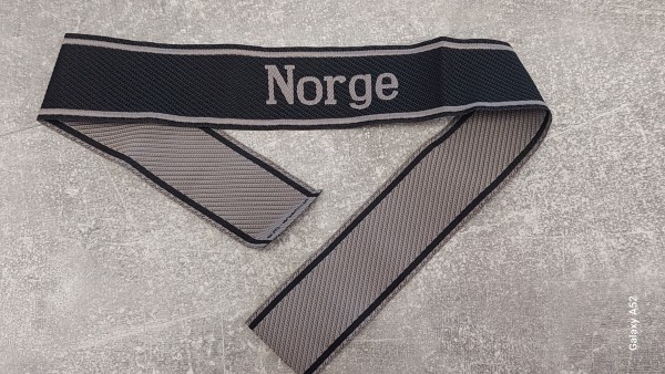 Ärmelband Norge, gewebt für Mannschaften