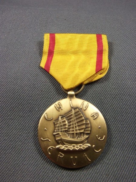China Service Medal, Navy