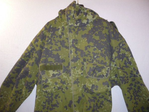 Panzerkombi, NBC, Grüntarn, mit Innen- Kohlebeschichtung, #Größe L#, HMAK 1989, Gebraucht