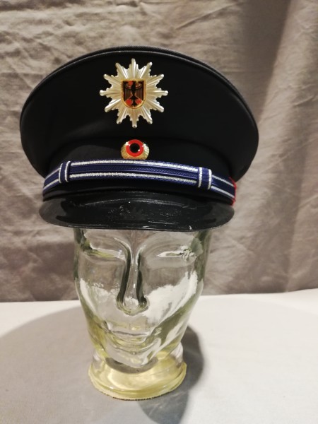 Polizei Bundespolizei Schirmmütze blau Grösse 57 - Kempf