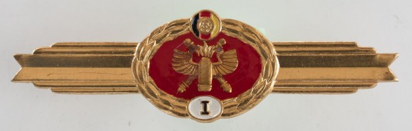 Klassifizierungsabzeichen,Qualifizierungsspange, Artillerie und Sperrwaffen Stufe 1