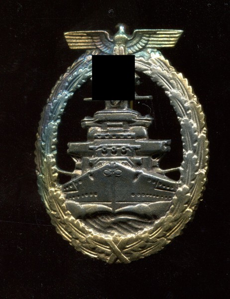 Kriegsmarine Flottenkriegsabzeichen mit Brillianten