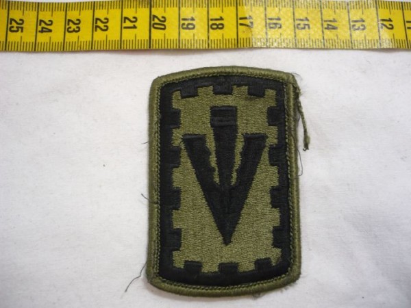 Armabzeichen 108th Air Defense Artillery Brigade, tarnfarben ( OD )