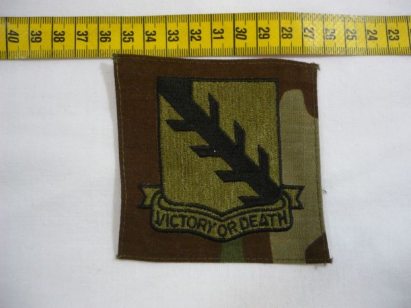 Armabzeichen 32nd Cavalry, tarnfarben ( OD )