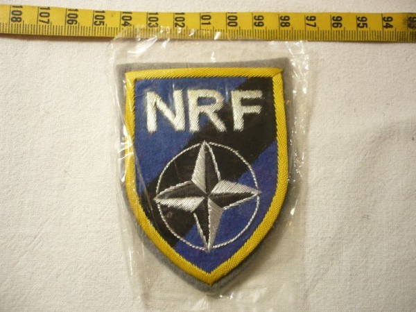 Verbandsabzeichen Nato Responce Force -NRF -, bunt