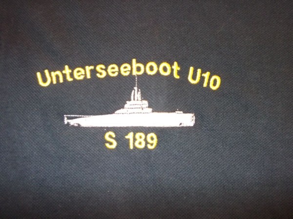 Polohemd, Unterseeboot U10 S189 #Grösse XXXL#